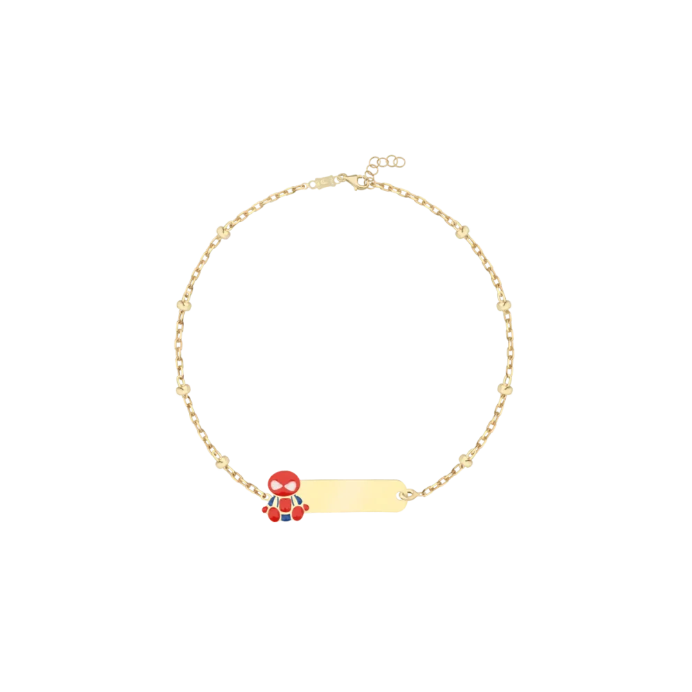 Bratara pentru copii din aur galben