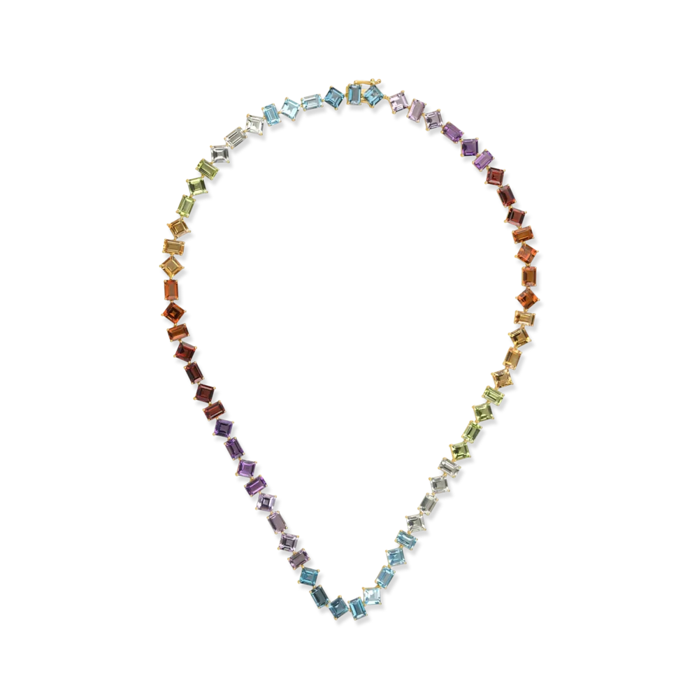 Colier din aur galben cu pietre semipretioase de 40.5ct