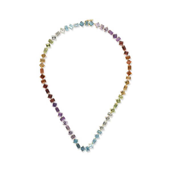 Colier din aur galben cu pietre semipretioase de 40.5ct